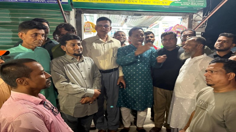 রূপগঞ্জে গনসংযোগ করেন উপজেলা চেয়ারম্যান প্রার্থী এ্যাড: মাহ