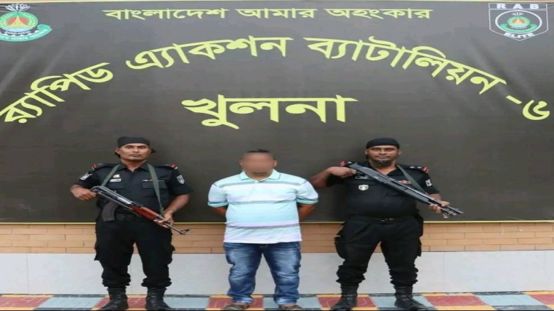 পাইকগাছায় আলোচিত হাসান হত্যা মামলার প্রধান আসামি মিন্টু-কে র