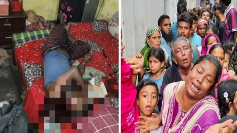 ময়মনসিংহে ভাড়া বাসা থেকে যুবকের গলাকাটা মরদেহ উদ্ধার, আটক ২